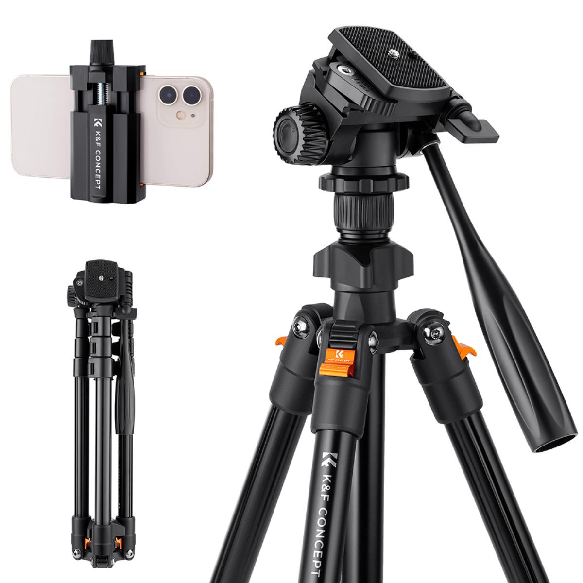 K&F Concept PRO K234A0 Magnalium Tripod for Camera, Mobile Phone & Video  KF09.115