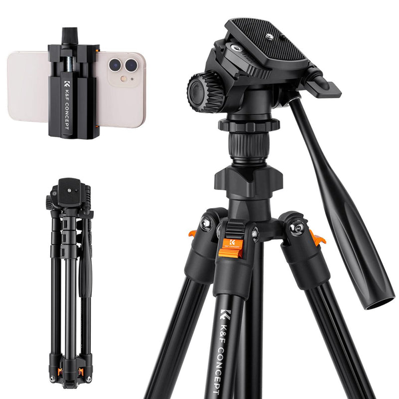 K&F PRO K234A0 Magnalium Tripod for Camera, Mobile Phone & Video  KF09.115