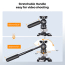 K&F Hydraulic Fluid Tripod Video Head with Handle with 360 Degree Rotation