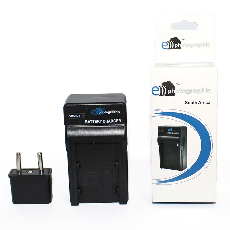 E-Photographic Charger for Canon LP-E6 DSLR/Mirrorless Batteries