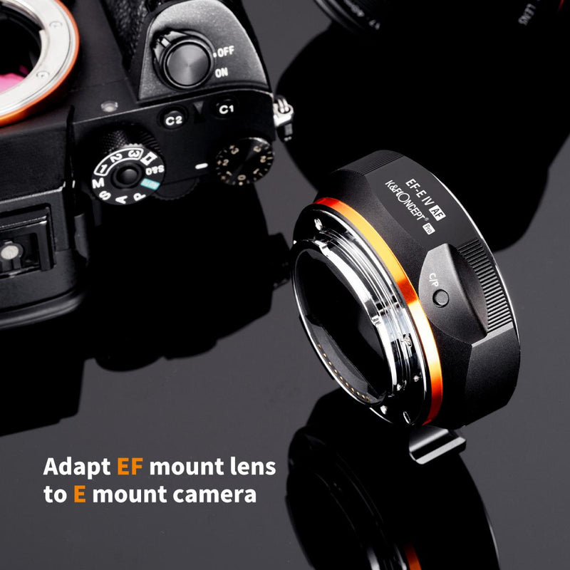 K&F Auto Focus Lens adapter - Canon EF/EFs Lenses To Sony E-Mount-KF06-466