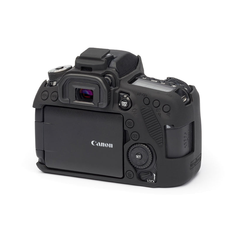 easyCover PRO Silicone Case Canon 80D Black (ECC80DB)