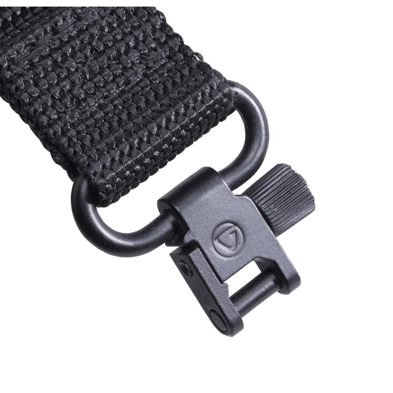 Vanguard Endeavor Sling 201G Neoprene Gun Sling Black with Green Trim & Metal Hardware