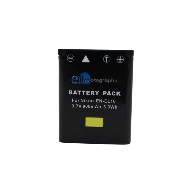 E-Photographic EN-EL10 900mAh Battery for Nikon