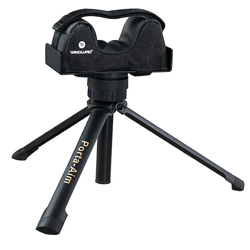 Vanguard Porta-Aim Rifle Tripod Support with Anti-Vibration Cushion for Hunting & Shooting Range