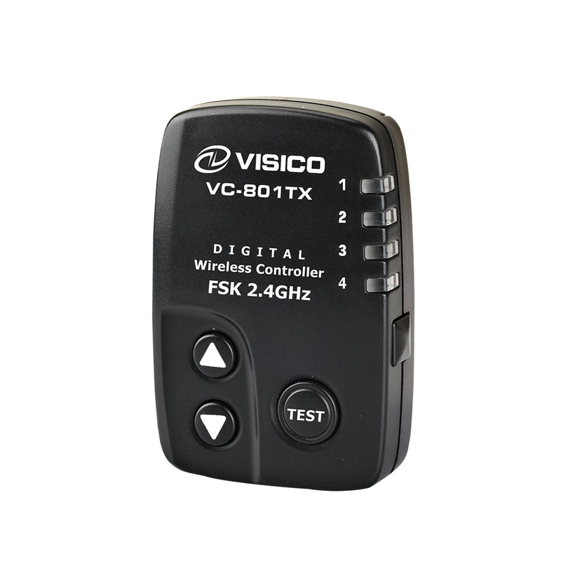 Visico VC-801TX Remote Controller For Visico Continuous Lights With Built-in Receiver