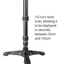 Vanguard Veo 2S AM-234TR Aluminum Monopod, Smartphone Holder & Bluetooth