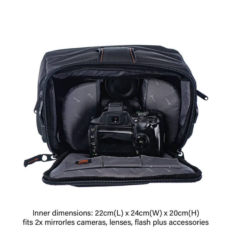 Jenova PRO Modern Series DSLR/Mirrorless  Camera Case Black Large 02996