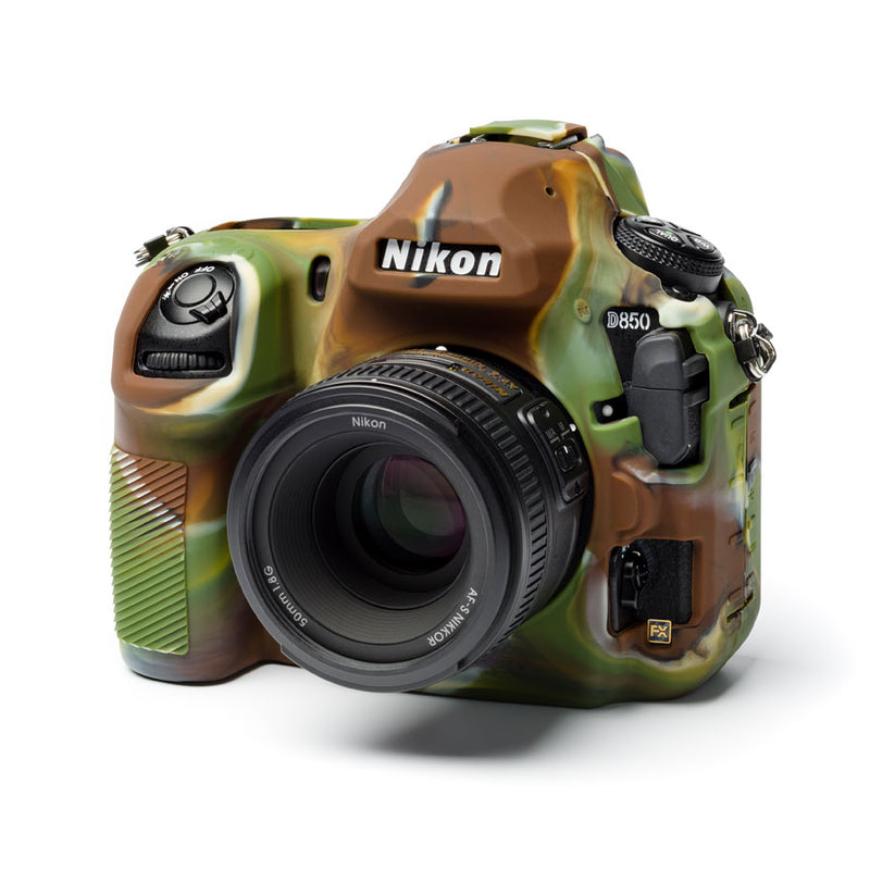 easyCover PRO Silicone Case Nikon D850 Camouflage - ECND850C