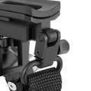 Vanguard EQUALIZER 1QSC Carbon Fiber Bipod with Picatinny Rail – Height: 20-26.5cm