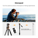 K&F Concept 2.3m Fluid Head Video Tripod with Monopod KF09-137