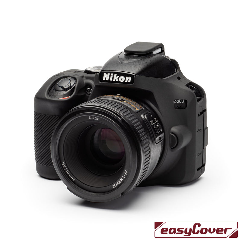 easyCover PRO Silicone Case Nikon D3500 Black - ECND3500B