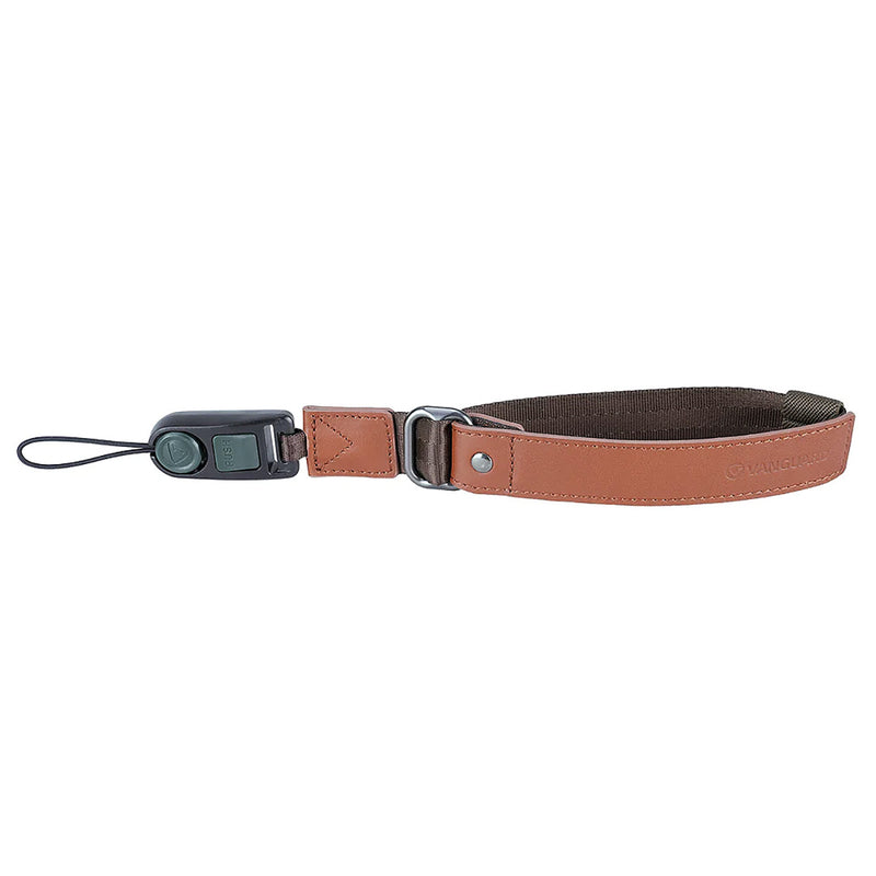 Vanguard VEO Optic Guard WS Wrist Strap with Quick Release System - Brown