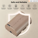 K&F Concept 2250mAh LP-E6NH / LP-E6N / LP-E6 Compatible Battery-Type-C Port