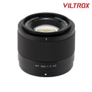 Viltrox AF 56mm f/1.7 XF STM APS-C Prime Lens for Fujifilm X-Mount Mirrorless Cameras