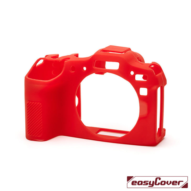 easyCover PRO Silicon Protective Camera Case for Canon R8 Red - ECCR8R