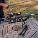 Vanguard EQUALIZER 2QSA Aluminium Bipod with Picatinny Rail – Height: 25 to 35.5cm