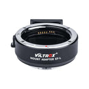 Viltrox Auto Focus Adapter for Canon EF/EF-S Mount Lenses to L-Mount Mirrorless Cameras, Supports IS