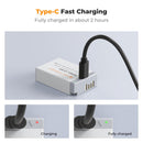 K&F Concept 2-Pack 1040mAh LP-E17 USB-C Fast Charging Replacement Batteries for Canon Cameras