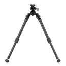 Vanguard EQUALIZER 2QSA Aluminium Bipod with Picatinny Rail – Height: 25 to 35.5cm