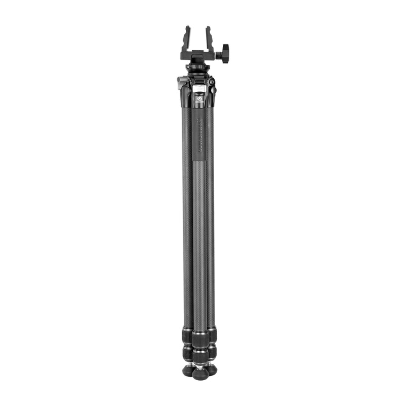 Vanguard Endeavor L 263CGM65 Carbon Shooting Tripod, Half-Ball Levelling Base & GM-65 Rifle Clamp, 10kg Load