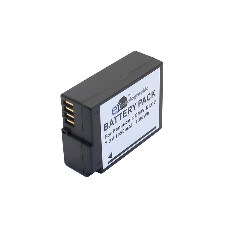 E-Photographic DMW-BLC12 PRO 1050mAh Lithium Battery for Panasonic Lumix Cameras
