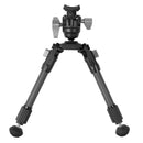Vanguard EQ-PRECISION 1QSC Carbon Fiber Gun Bipod with Ball Head & Pic Rail Mount – Ideal for Hunting and Target Shooting - Height:-22-27cm