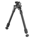 Vanguard EQUALIZER 2QSA Aluminium Bipod with Picatinny Rail – Height: 25 to 35.5cm