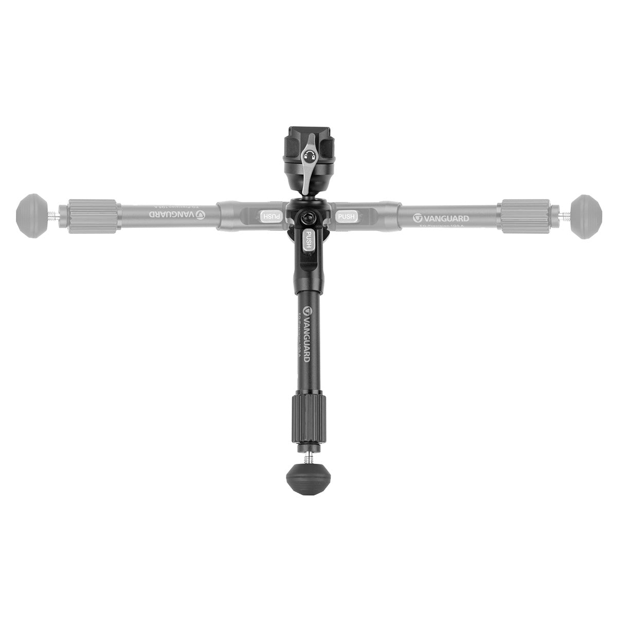 Vanguard EQ-PRECISION 1QSA Aluminium Gun Bipod with Ball Head & Pic Rail Mount – Ideal for Hunting and Target Shooting - Height:-22-27cm