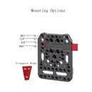 E-Photographic V-Lock Battery Mounting Plate with Clamp for Camera Rigs