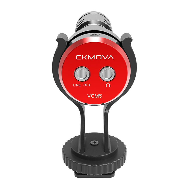 CKMOVA PRO On-Camera Condenser Video Mic for DSLR, Mirrorless & Smartphone-VCM5