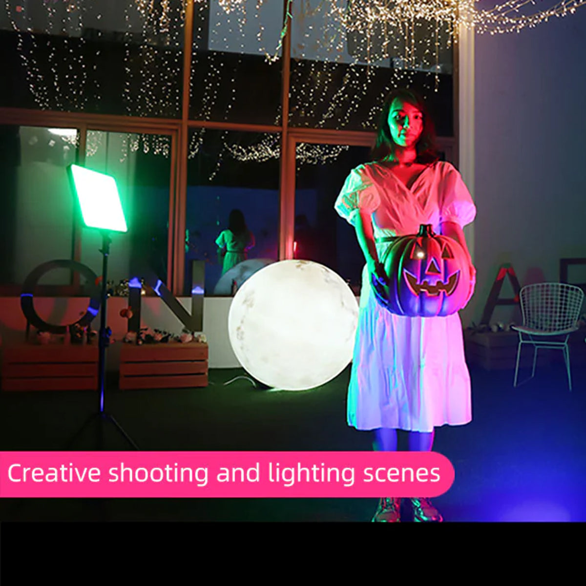 Viltrox Weeylite 40 Watt SPRITE40 RGB LED Panel Light Full Color 2500-8500K