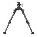 Vanguard EQUALIZER 1QSC Carbon Fiber Bipod with Picatinny Rail – Height: 20-26.5cm