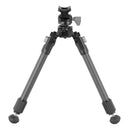 Vanguard EQUALIZER 2QS C Carbon Fiber Pivoting Bipod with Picatinny Rail Height:25-35.5cm