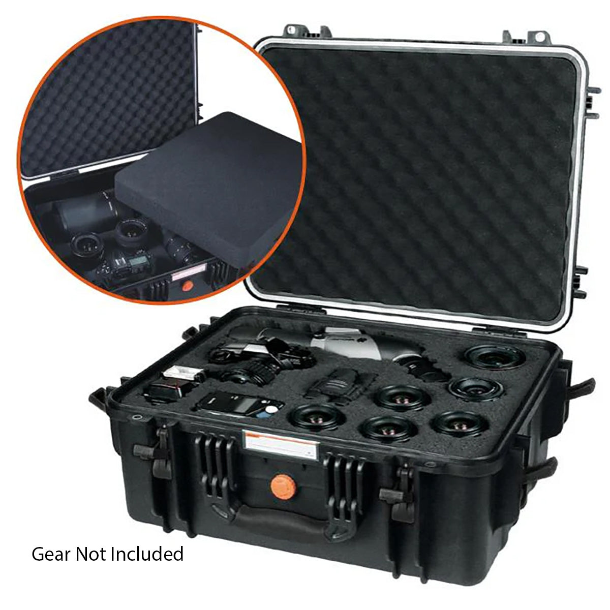Vanguard SUPREME 46F Extreme Waterproof Hard Case with Customisable Foam Inserts 55 x 44 x 22 cm