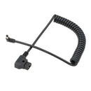 E-Photographic D-Tap to Barrel/DC Coiled Power Cable for Cameras & Devices