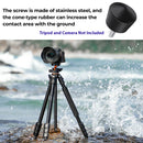 K&F Concept Universal 3 Piece Anti-Slip Rubber Tripod Feet Replacements KF31.050