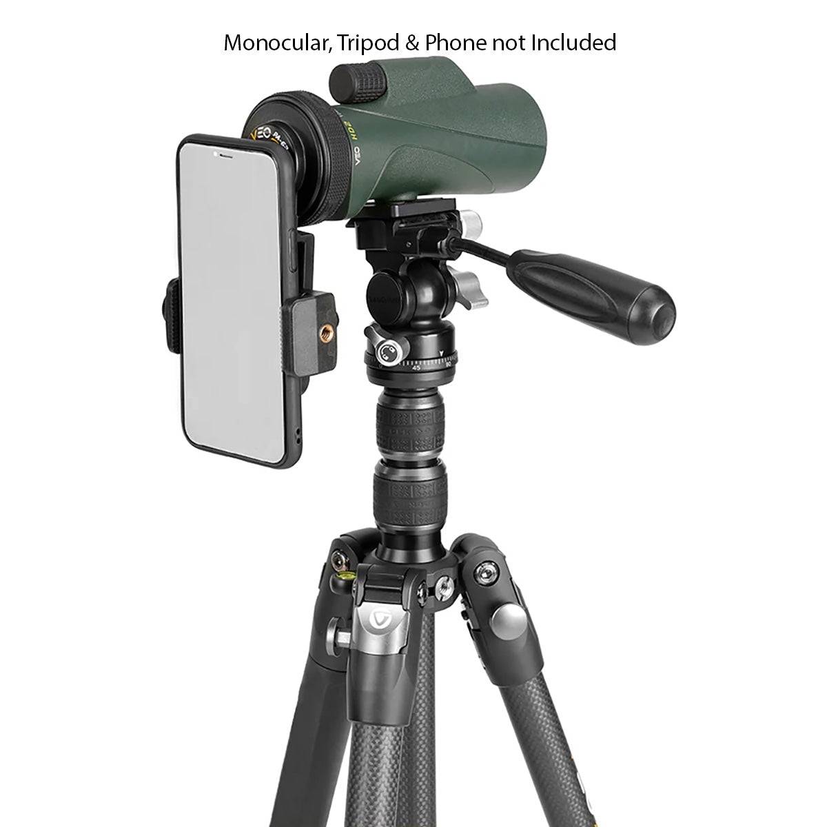Vanguard VEO PA-62 Universal Digiscoping Adapter for Binoculars & Monoculars( excl. Spotting Scopes) – Capture, Focus, and Share Stunning Close-Ups