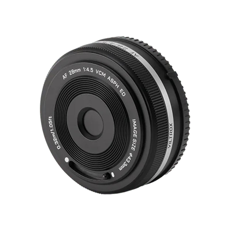 Viltrox 28mm f/4.5 Full Frame "Pancake" Prime Lens for Sony E-Mount Cameras