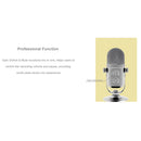 CKMOVA Large Diaphragm Studio Cardioid Condenser Microphone - SXM5