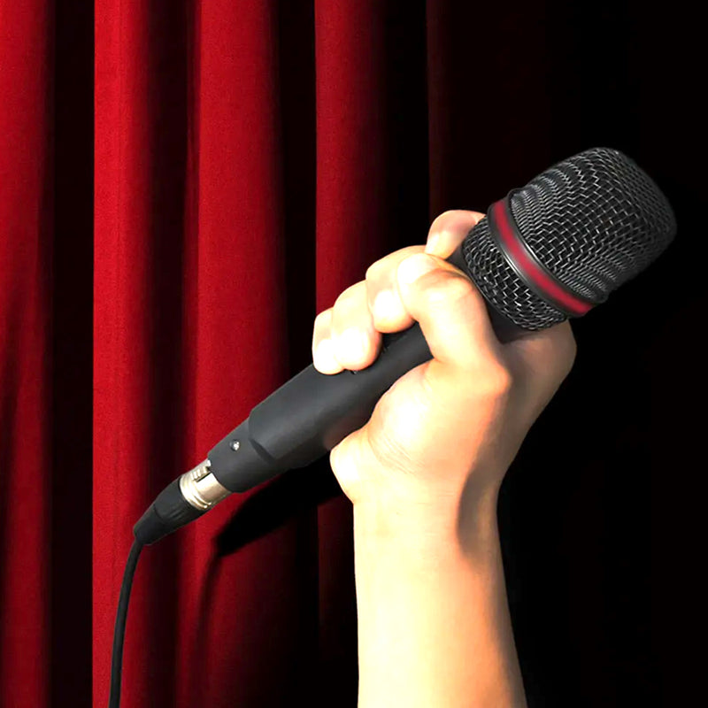 CKMOVA High-Quality Handheld Vocal Dynamic Cardioid Microphone - DVM10