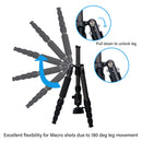 Jenova PRO.J Professional Carbon Travel Tripod Capacity-8kg Black-45834BK