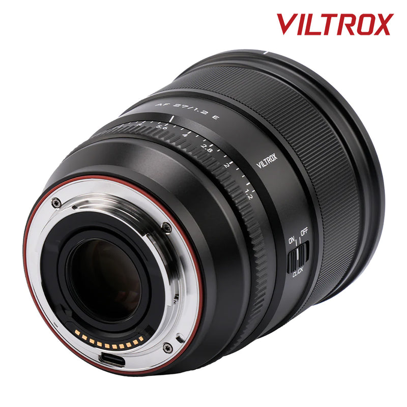 Viltrox Auto Focus 27mm f1.2E PRO Prime Lens Sony APS-C E-Mount VL-AF2712-E