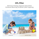 K&F Concept Magnetic UV + CPL + ND/PL(4+5+6+8 stops) Filter Set for DJI Osmo Pocket 3
