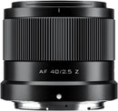 Viltrox 40mm f/2.5 STM AF Full Frame Prime Lens for Nikon Z-Mount