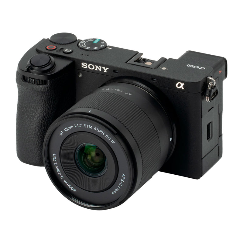 Viltrox AF 15mm f/1.7 "Air" Series Prime Lens Compatible with Sony E-Mount