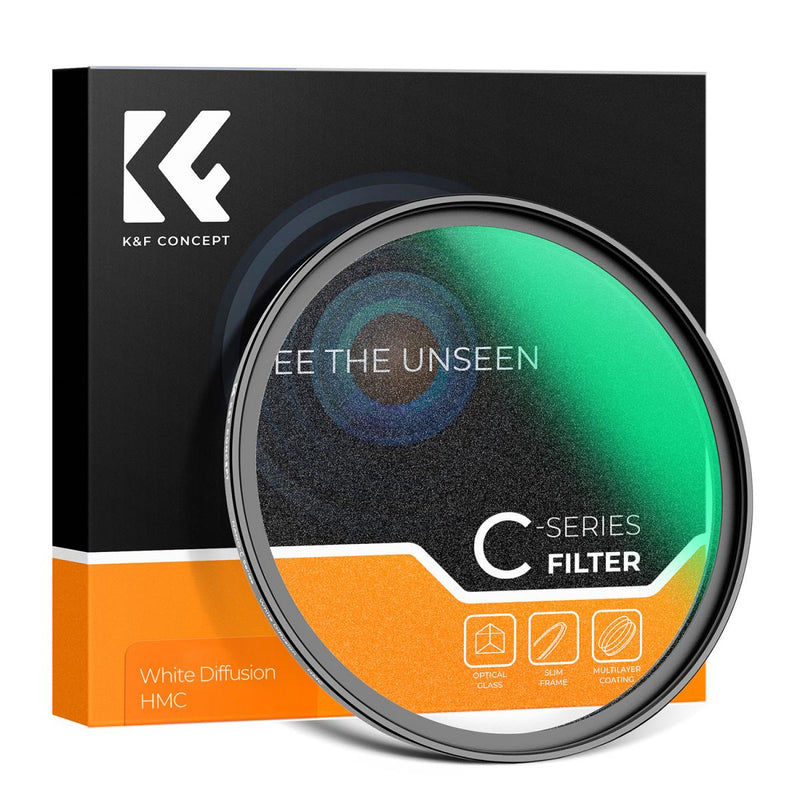 K&F Concept 55mm Nano-K Series White Mist PRO Cinematic Effect Lens Filter M-Coated