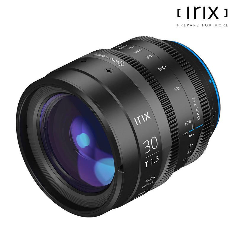 Irix 30mm T1.5 Manual Focus PRO Cinema Lens for Sony E-Mount Cameras - Metric Markings