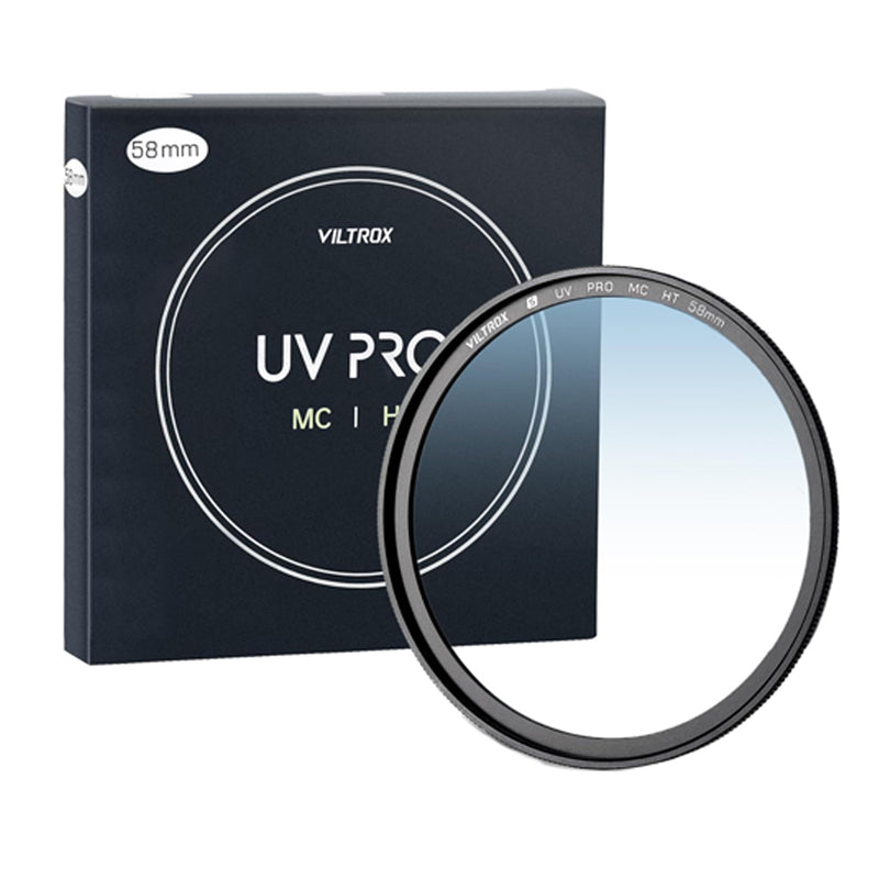Viltrox 58mm Ultra-Thin MC UV Filter Professional Optical Glass Lens Protection