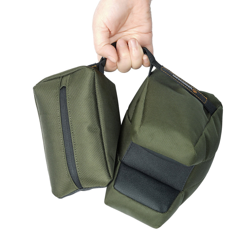 Vanguard ENDEAVOR SRB Front & Rear Rifle Support Shooting Rest Bag - Green